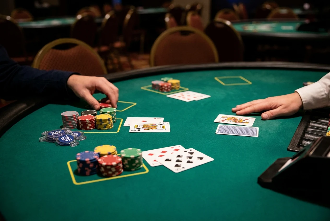 Free Bet Blackjack sur Julius